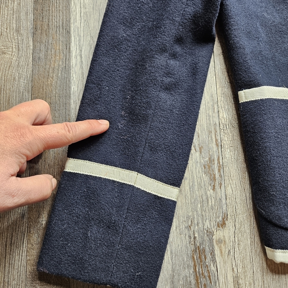 Rowing Blazers X Target Youth Size 8 Navy Blue With White Trim - Picture 7 of 9